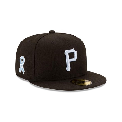 Pittsburgh Pirates Gorra | New Era MLB Father's Day 59fifty Fitted Cap Mexico - Negros